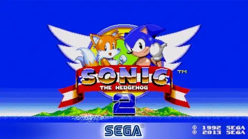 sonic hedgehog 2 classic title