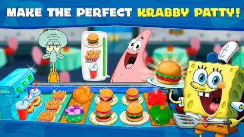 spongebob krusty cook-off krabby patty