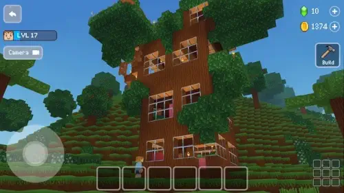 block craft 3d building