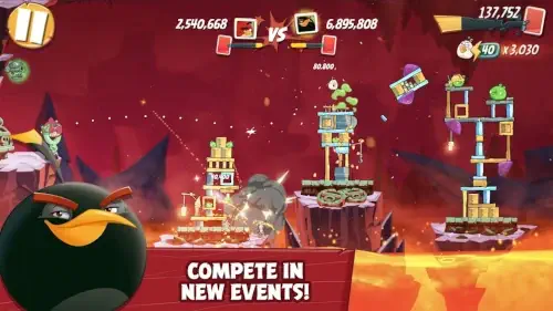 angry birds 2 events