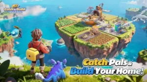catch and build land of pals gameplay