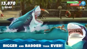 hungry shark world bigger