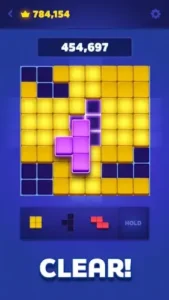 tetris blast gameplay
