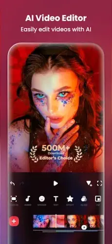 inshot ai video editor 500m downloads