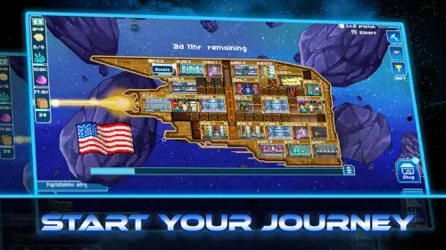 pixel starships ourney