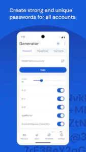 bitwarden password generator