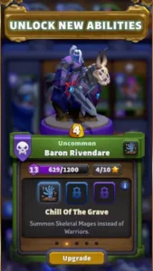warcraft rumble upgrade