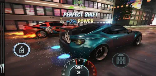 Drag Battle Street Racing perfect shift