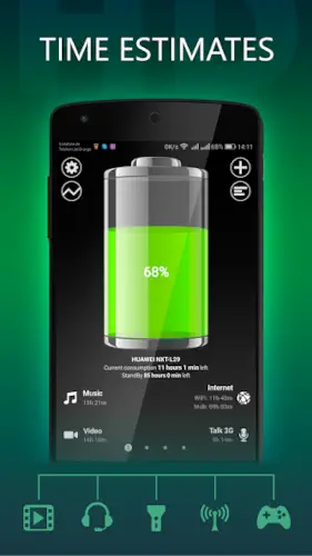 battery hd time estimates