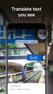 google lens translate text