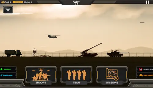 warzone commander 2d military strategy gameplay