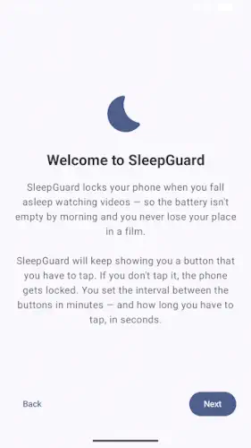 sleepguard welcome